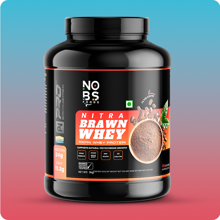 NO.B.S NITRA Brawn Whey Protein, 2 kg