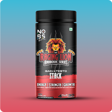 NO.B.S Raging Lion- Anabolic series Gain & Testo stack